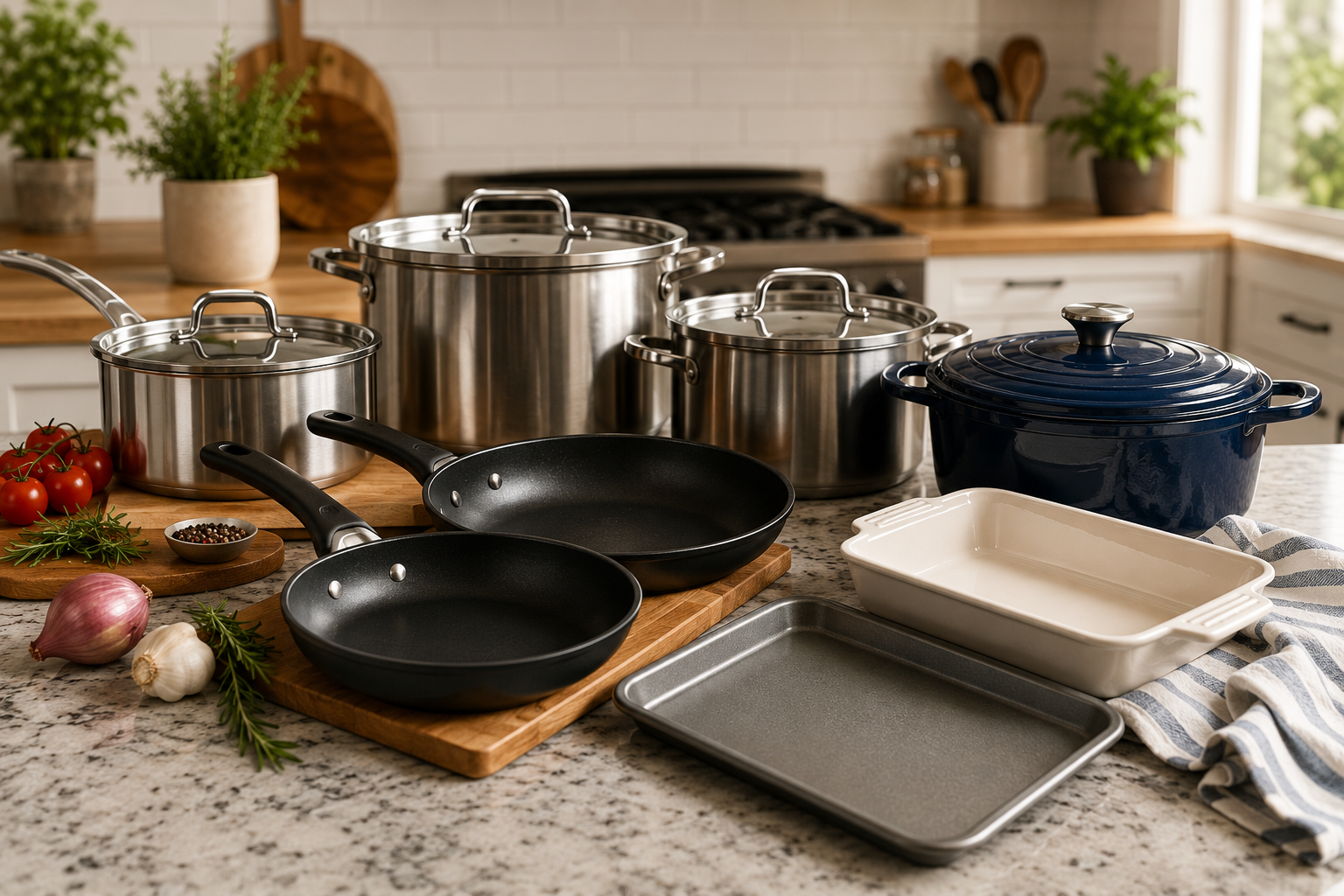 10 Essential Cookware Pieces Every Home Kitchen Should Have