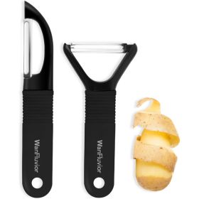 Kitchen Vegetable Peelers, Swivel Vegetable Peeler And Y-Shaped Potato Peeler, Multi-Function Fruit & Vegetable Peeling Tool
