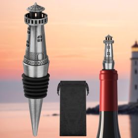 Creative Lighthouse Wine Stopper, Seals The Aroma Of Wine, Protects High-quality Wine, And Serves As A Premium Tool For Wine Preserv - CJCF233980502BY