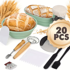 Anti-counterfeit bread basket, sourdough baking supplies, complete sourdough beginner kit, bread lamella, Danish dough whiskey, bread basket, sourdoug