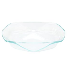 Soho Lounge Carnegie Hill 14 inch x 12 Inch x 2.8 Inch Tempered Glass Baking Pan with Built-in Handles
