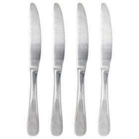 Gibson Home Manchester 4 Piece Stainless Steel Dinner Knife Set