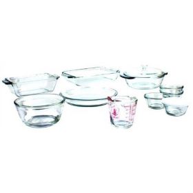 15-Piece Glass Bakeware Set - Dishwasher Oven Microwave & Freezer Safe - AHBS5198151