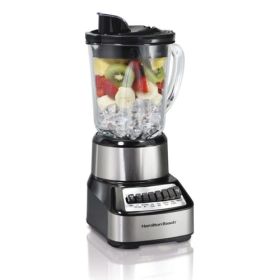 700-Watt Multi-Function Kitchen Countertop Blender with Glass Pitcher - HB2988651