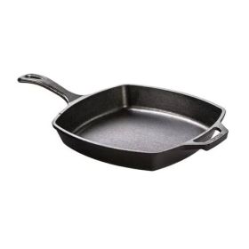 10.5-inch Square Cast Iron Skillet Frying Pan - Made in USA - LTPFCISB25073891