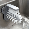1pc Cup Scrubber Glass Cleaner Bottles Brush Sink Kitchen Accessories 2 In 1 Drink Mug Wine Suction Cup Cleaning Brush Gadgets - Upgrade style cup