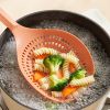 Nylon drainage spoon home kitchen large drainage spoon fishing dumplings fishing noodles spoon strainer food grade high temperature resistant