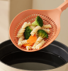 Nylon drainage spoon home kitchen large drainage spoon fishing dumplings fishing noodles spoon strainer food grade high temperature resistant