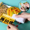 Mini Heat Bag Sealing Machine Package Sealer Bags Thermal Plastic Food Bag Closure Portable Sealer Packing Kitchen Accessories - white