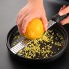 1pc Stainless Steel Lemon Zester & Cheese Grater, Fruit Scraper Planer, Kitchen Gadget - 11.81in*1.25in