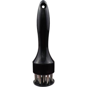 1pc 304 Stainless Steel Meat Tenderizer, 24 Steel Needles To Loosen Meat Artifact, Tender Meat And Break Tendons - black
