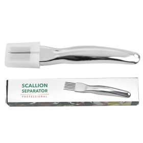 304 Stainless Steel Onion Cutter, Kitchen Accessory, Chopping Green Onion, Veggie Chopper, Multifunctional Scallion Cutter - Style 1
