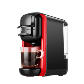 PSAC514K Multifunction Capsule Coffee Machine 4in1 Hot / cold coffee Kcup Capsule Nes Capsule DG capsule coffee powder - PSAC514K