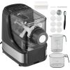 Electric Pasta Maker, 150W Automatic Noodle Maker Machine with 8 Pasta Shapes, 4 Intelligent Modes, 500g Flour Capacity Pasta Maker Machine with