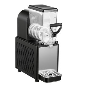 Slushie Machine, 6L/1.6Gal Commercial Slushy Maker, Frozen Drink Maker with Self-Cleaning, Margarita Machine for Restaurants Bars Party for