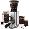 Coffee Grinder with Anti Static, Burr Coffee Bean Grinder for Home Use with 48 Precise Grind Settings, Detachable Funnel Stand for