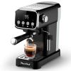 20 BAR Slim Vertical Espresso Machine with Milk Frother, Built-in Cup Warmer, 43 OZ Detachable Tank, for Rich Espresso, Americano, Latte, Compact