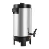 Commercial Coffee Urn, 40 Cup 203oz Hot Beverage Dispenser with Dripless Faucet, 1090W Quick-Brewing Coffee Maker, Automatic Temperature Control,