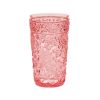 Paisley Acrylic Glasses Drinking Set of 4 Hi Ball (17oz), Plastic Drinking Glasses, BPA Free Cocktail Glasses, Drinkware Set, Drinking Water