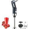 Commercial Immersion Blender, 500 Watt Heavy Duty Hand Mixer, Variable Speed Kitchen Stick Mixer with 304 Stainless Steel Blade, Multi-Purpose