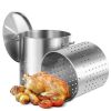 Stainless Steel Stockpot, 84 Quart Large Cooking Pots, Cookware Sauce Pot with Basket, Lid, and Handle, Heavy Duty Commercial Grade Stock Pot,