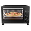 XL Toaster Oven, 34QT, 6-Slice Capacity, Black, 1500W, Bake Toast Broil - 1 Pack