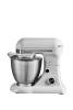 Geek Chef 4.8QT Electric Stand Mixer, 12 Speeds Tilt-head with Dough Hook, Whisk, Beater, Bowl, Rotary Knob, Home Kitchen Use, Gray - GSM45G