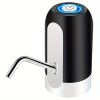 Automatic Electric Water Dispenser Pump, USB Charging Water Bottl Pump, Automatic - White