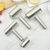 1pc, Baker Roller, 360 Degree Rolling Baker Roller, Stainless Steel Roller For Baking, Creative Stainless Steel Dough Roller, Non-stick Pastry