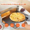 Pizza Steel, 20" x 14" x 3/8" Pizza Steel Plate for Oven, Pre-Seasoned Carbon Steel Pizza Baking Stone with 20X Higher Conductivity, Heavy Duty