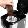 Programmable Coffee Maker, 12 Cup Programmable Drip Coffee Makers with Touch Screen, 4-Hour Keep Warm Coffee Makers Drips, 2 Brew Strengths Drip