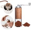 Manual Coffee Grinder Stainless Steel Hand Adjustable Steel Core Burr For Kitchen Portable Coffee Mills Coffee Espresso Press - C