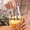 1pc Stainless Steel Pineapple Meat Extractor, Pineapple Knife, Pineapple Core Peeler For Home, Restaurant, Kitchen Utensils, 7.87"×3.94"×3.94" - 1PC