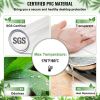 Plastic Table Cover, 46"x96"x0.08", Transparent PVC Table Protector, Rectangle Clear Desk Mat, Water Oil Proof Table Cover for Dining Table Coffer