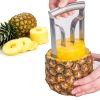 1pc Stainless Steel Pineapple Meat Extractor, Pineapple Knife, Pineapple Core Peeler For Home, Restaurant, Kitchen Utensils, 7.87"×3.94"×3.94" - 1PC