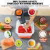 Commercial Immersion Blender, 500 Watt Heavy Duty Hand Mixer, Variable Speed Kitchen Stick Mixer with 304 Stainless Steel Blade, Multi-Purpose