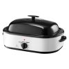 Roaster Oven, 18QT Electric Roaster Oven, 150-450 F Adjustable Temp Electric Roasting Pan, Multifunctional Electric Roaster Oven with Self-Basting