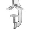 Manual Meat Grinder, 304 Stainless Steel Hand Meat Grinder with Steel Table Clamp, Meat Mincer Sausage Maker with 1 Cutting Blade, 2 Cutting