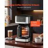 Programmable Coffee Maker, 12 Cup Programmable Drip Coffee Makers with Touch Screen, 4-Hour Keep Warm Coffee Makers Drips, 2 Brew Strengths Drip