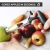 1pc Premium Apple Corer - Easy To Use Durable Apple Corer Remover For Pears, Bell Peppers, Apples - Stainless Steel