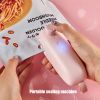 1pc Sealing Machine Mini Heat Sealer, Upgraded USB Charging 2 In 1 Heat Sealer Cutter Rechargeable Bag Resealer, Portable Handheld Heat Vacuum
