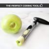 1pc Premium Apple Corer - Easy To Use Durable Apple Corer Remover For Pears, Bell Peppers, Apples - Stainless Steel