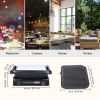 7 IN 1 Commercial Electric Griddle, 14.4" 1800W Indoor Countertop Grill, Restaurant Teppanyaki Grill with Non Stick Iron Cooking Plate, 0-446