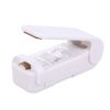 Mini Heat Bag Sealing Machine Package Sealer Bags Thermal Plastic Food Bag Closure Portable Sealer Packing Kitchen Accessories - white