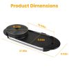 2 in 1 Electric Hot Pot with BBQ Grill Cooker 2200W Smokeless Non-Stick Korean BBQ Grill Shabu Hot Pot with Independent Temperature Control 5 Gears