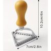 1pc Dumpling Mold Ravioli Maker Mold With Handle Dumplings Tool - Triangle