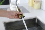 Kitchen Faucet with Pull Down Sprayer, High Arc Single Handle Kitchen Sink Faucet with Deck Plate, Commercial Modern Stainless Steel Kitchen