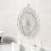 Stainless Steel Folding Strainer Spoon, Screen Frying Tool For French Fries And Chicken - Silvery