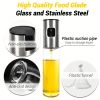 Reusable Glass Oil Sprayer - 100ml/3.5oz - Rose Golden