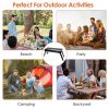 Foldable Charcoal BBQ Grill Stainless Steel Grill Net Easy Setup Portable Tabletop Barbecue Grill for Camping Picnic Outdoor Party Backyard - AS pic